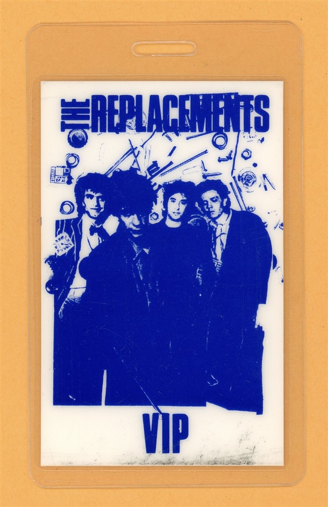 The Replacements 1990 Farewell Tour VIP Laminated Backstage Pass