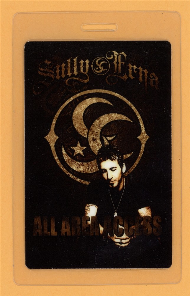 Godsmack Sully Erna 2010 Avalon Tour All Access Laminated Backstage Pass