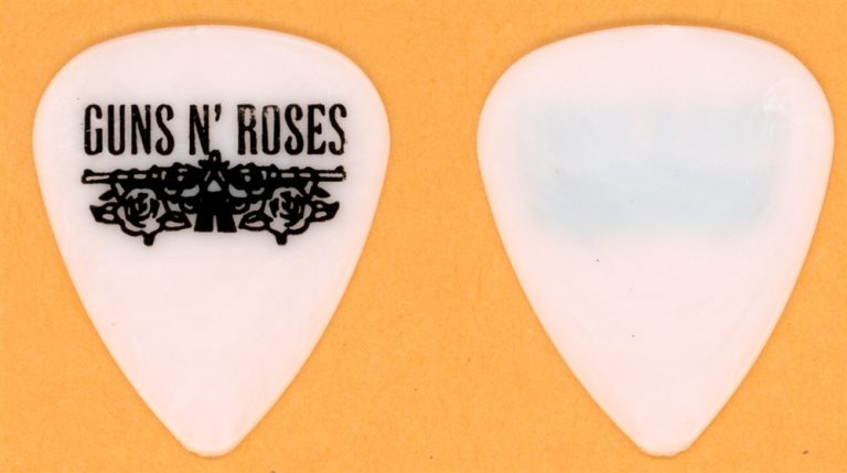Guns N Roses Slash Vintage Guitar Pick - 1991 Use Your Illusions Tour