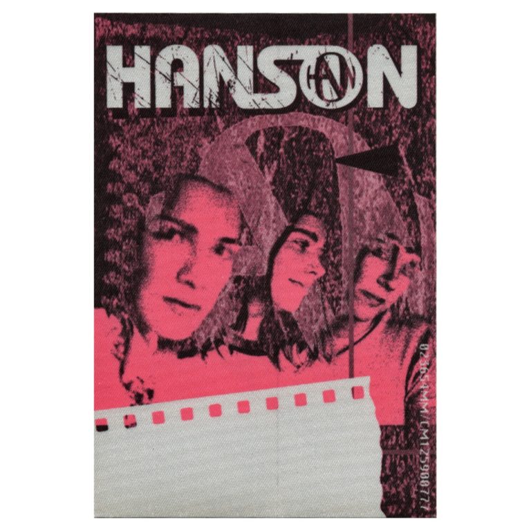 Hanson 2000 This Time Around Concert Tour Staff Backstage Pass