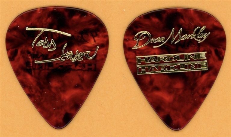 Hardline Todd Jenson Vintage Guitar Pick - 1992 Double Eclipse Tour