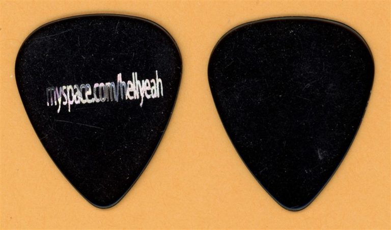 Hellyeah Tom Maxwell Vintage Guitar Pick - 2007 US Tour - Misprint