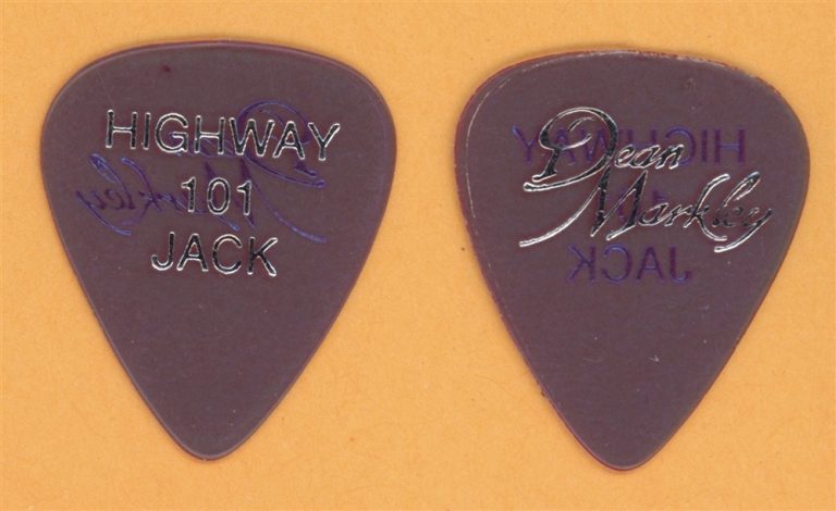Highway 101 Jack Daniels Vintage Tour Guitar Pick