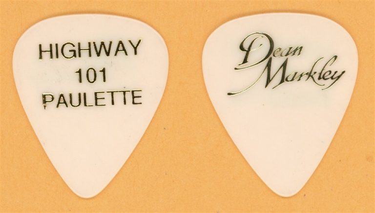 Highway 101 Paulette Carlson Vintage Tour Guitar Pick