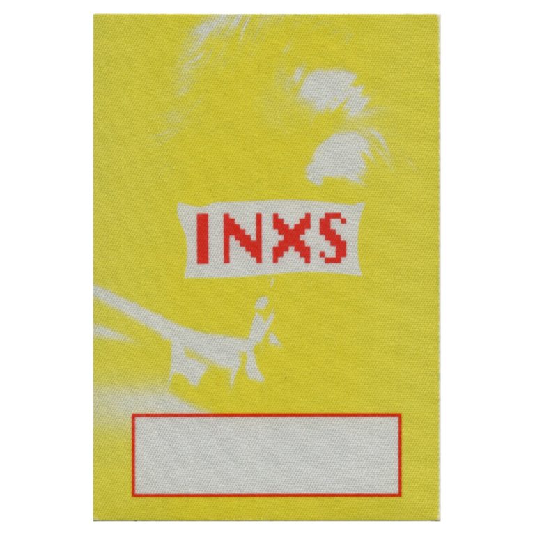 INXS 1992 Welcome to Wherever You Are Concert Tour Guest Backstage Pass