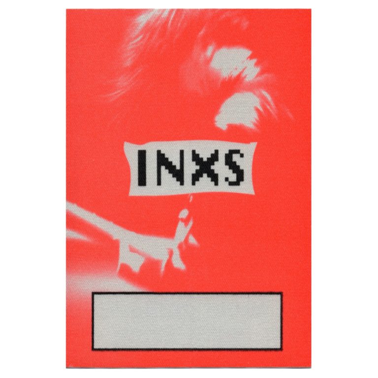 INXS 1992 Welcome to Wherever You Are Concert Tour Guest Backstage Pass