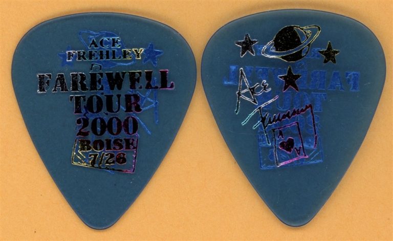 KISS 2000 Farewell Tour Ace Frehley Vintage Guitar Pick - Boise, ID