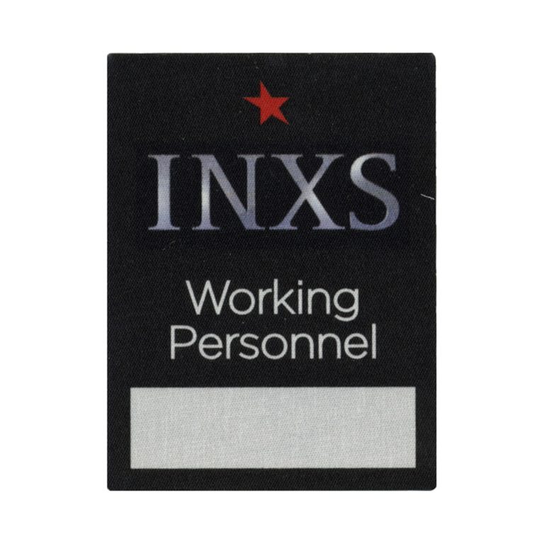 INXS 2005 Switch Concert Tour Working Backstage Pass