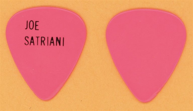 Joe Satriani Vintage Guitar Pick - 1986 Not of This Earth Tour