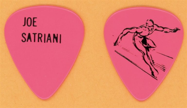 Joe Satriani Vintage Guitar Pick - 1987 Surfing with the Alien Tour