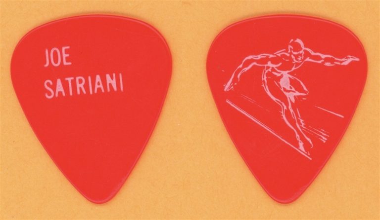 Joe Satriani Vintage Guitar Pick - 1987 Surfing with the Alien Tour