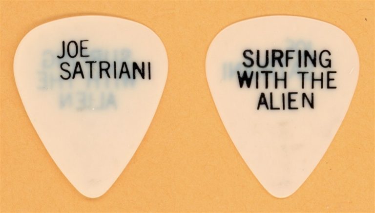 Joe Satriani Vintage Guitar Pick - 1987 Surfing with the Alien Tour