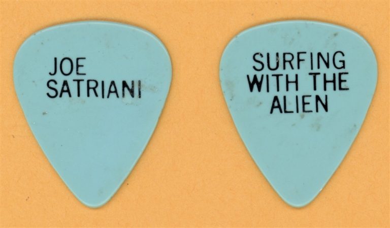 Joe Satriani Vintage Guitar Pick - 1987 Surfing with the Alien Tour
