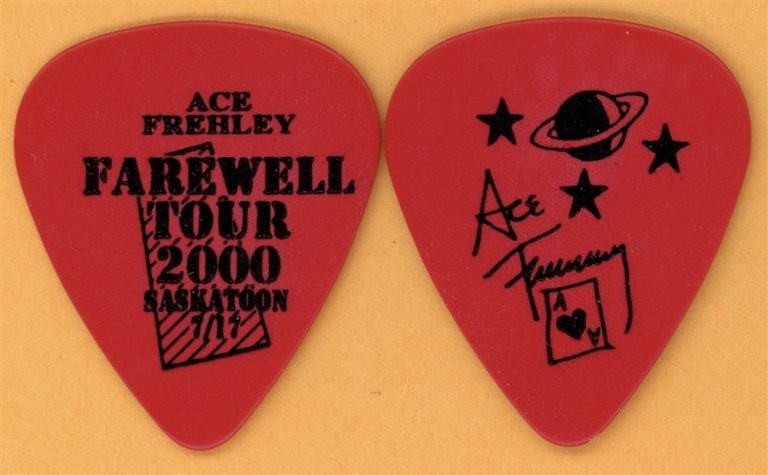 KISS 2000 Farewell Tour Ace Frehley Vintage Guitar Pick - Saskatoon, SAS
