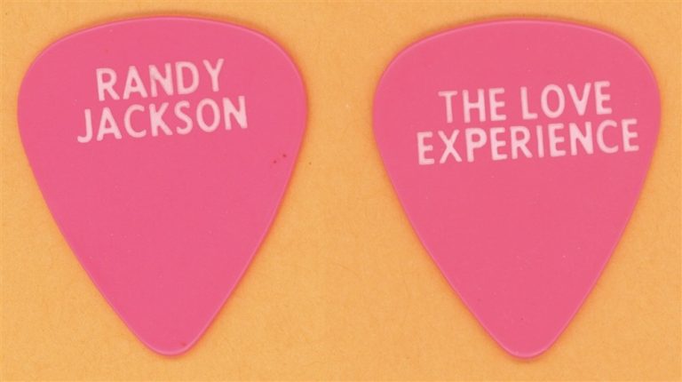 Journey Randy Jackson Vintage Guitar Pick - 1986 Raised on Radio Tour