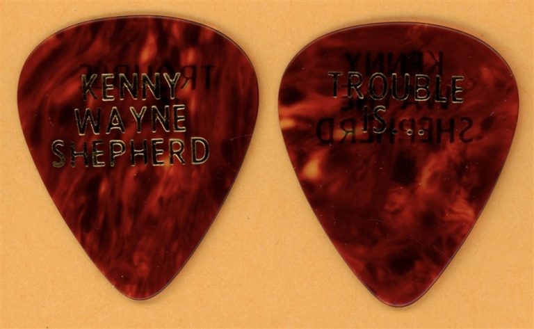 Kenny Wayne Shepherd Vintage Guitar Pick - Early 1990's Trouble Is...