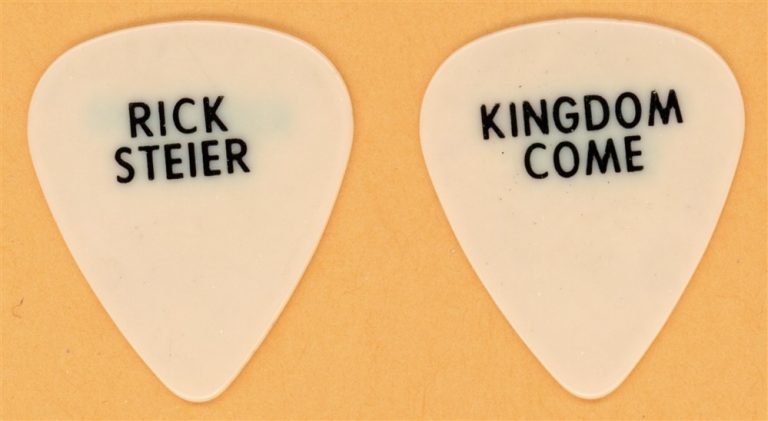 Kingdom Come Rick Steier Vintage Guitar Pick - 1988 World Tour