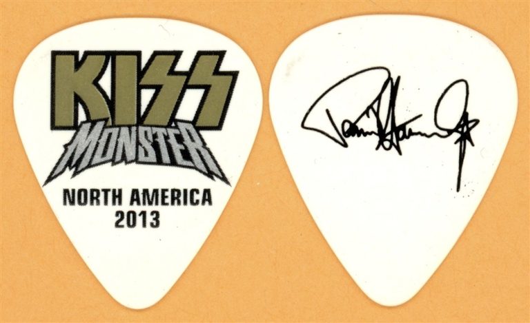 KISS Paul Stanley Vintage Guitar Pick - 2013 Monster North America Tour