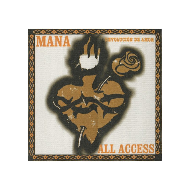 Mana 2002 Revolucion de Amor Concert Tour All Access Backstage Pass