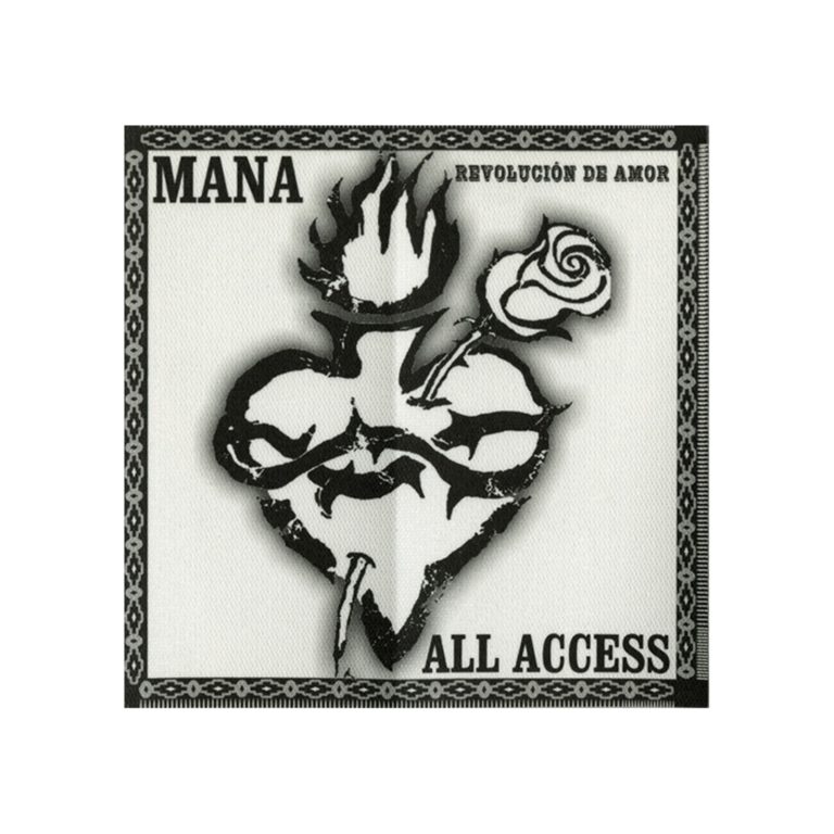 Mana 2002 Revolucion de Amor Concert Tour All Access Backstage Pass