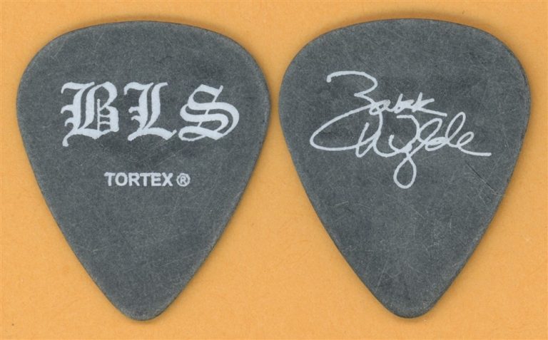 Black Label Society Zakk Wylde Vintage Guitar Pick - 2003 Blessed Hellride Tour