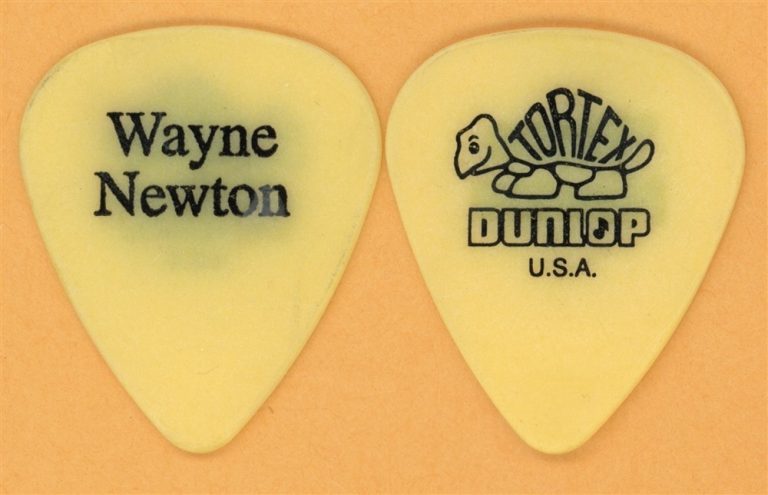 Wayne Newton Mr. Las Vegas Vintage Guitar Pick - 2003 Tour