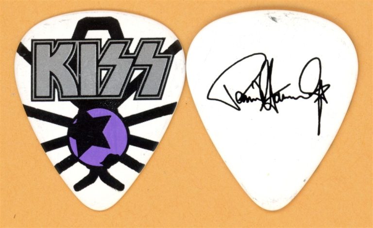 KISS Paul Stanley Vintage Guitar Pick - 2014 40th Anniversary Tour