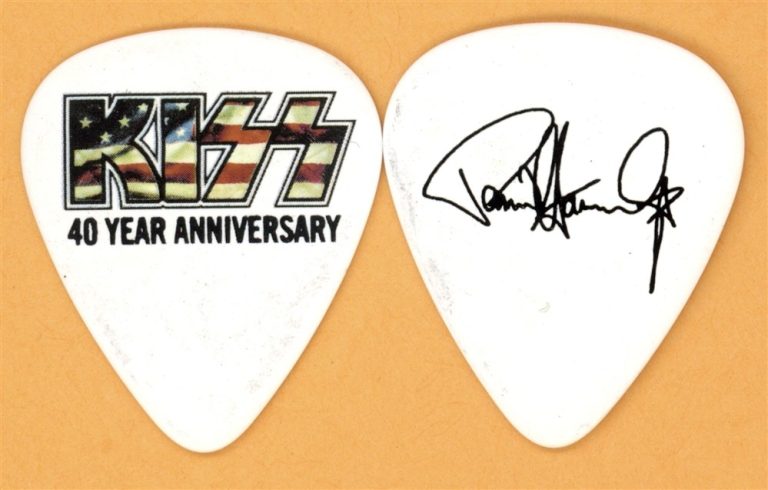 KISS Paul Stanley Vintage Guitar Pick - 2014 40th Anniversary Tour