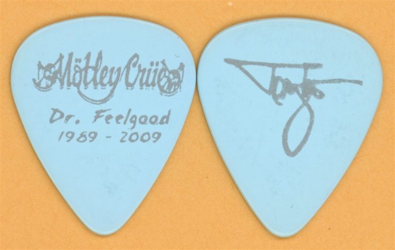 Motley Crue Tommy Lee Vintage Guitar Pick - 2009 Dr. Feelgood 20th Tour