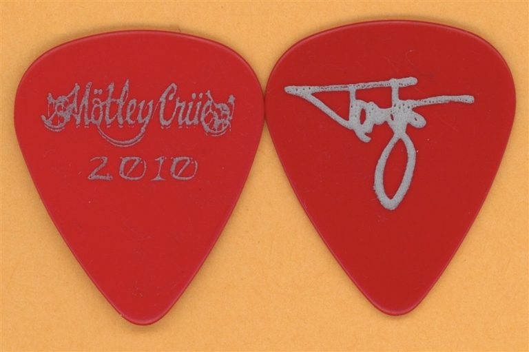 Motley Crue Tommy Lee Vintage Guitar Pick - 2010 Dr. Feelgood 20th Tour