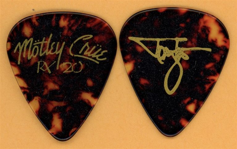 Motley Crue Tommy Lee Vintage Guitar Pick - 2009 RX 20 Tour