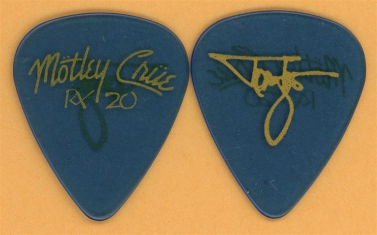 Motley Crue Tommy Lee Vintage Guitar Pick - 2009 RX 20 Tour