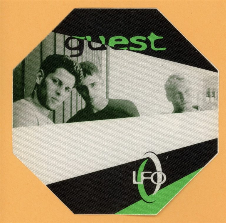 LFO 1999 Debut Concert Tour GUEST Backstage Pass