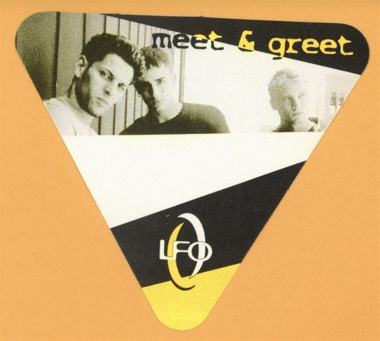 LFO 1999 Debut Concert Tour MEET & GREET Backstage Pass