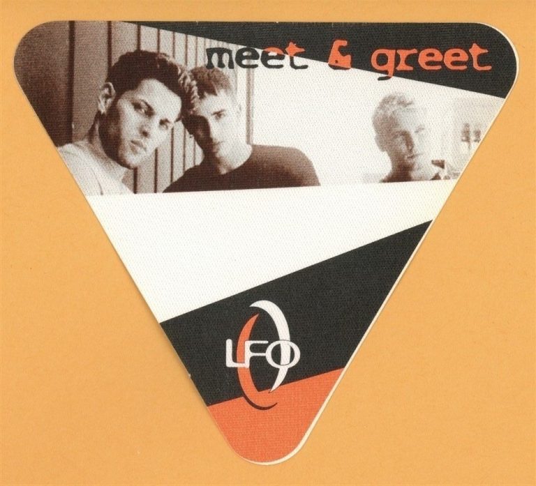 LFO 1999 Debut Concert Tour MEET & GREET Backstage Pass