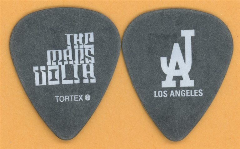 Mars Volta Juan Alderete Vintage Guitar Pick - 2006 Amputechture Tour
