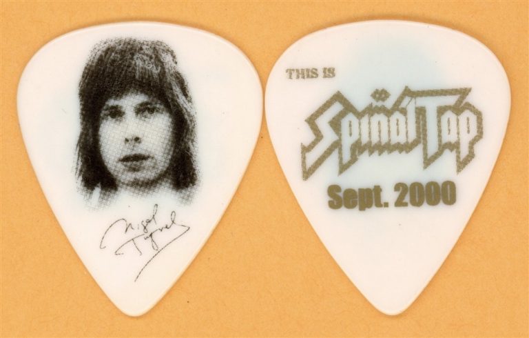Spinal Tap David St. Hubbins Vintage Guitar Pick - 2000 VH1 (The List) Tour