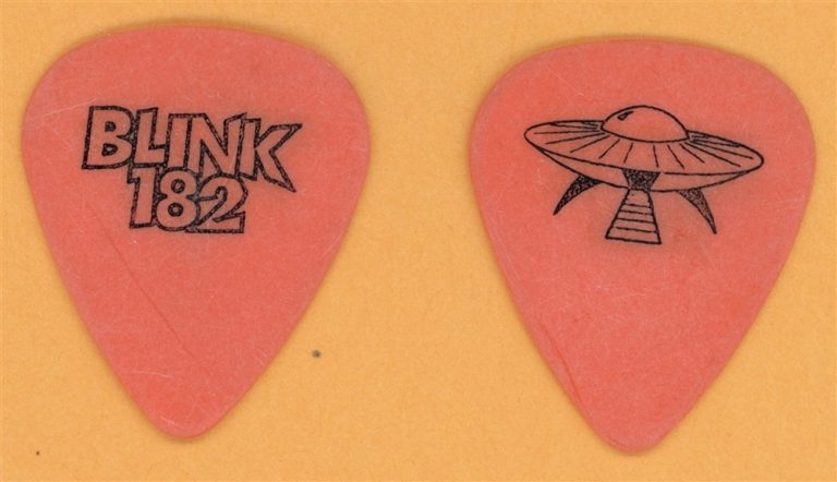 Blink 182 Tom DeLonge Vintage Guitar Pick - 1999 Enema of the State Tour