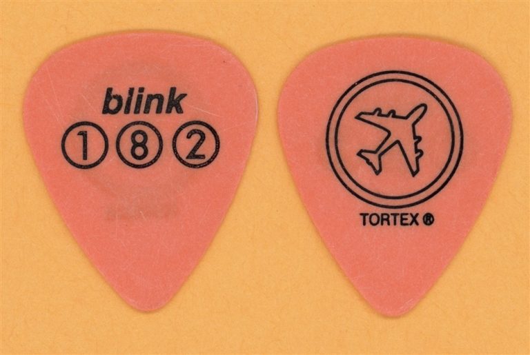 Blink 182 Tom DeLonge Guitar Pick - 2001 Take Off Your Pants & Jacket Tour