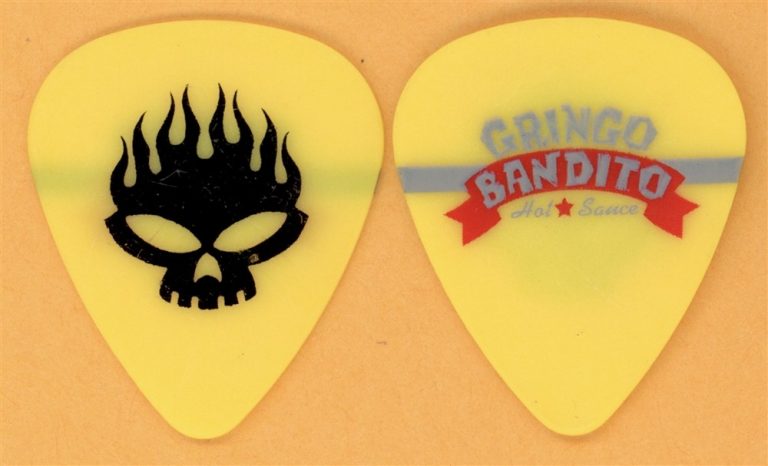 The Offspring Gringo Bandito Guitar Pick - 2008 Rise and Fall Tour