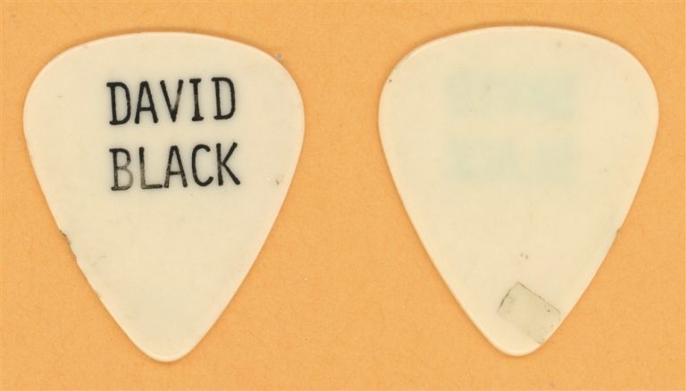 David Black Vintage Tour Guitar Pick