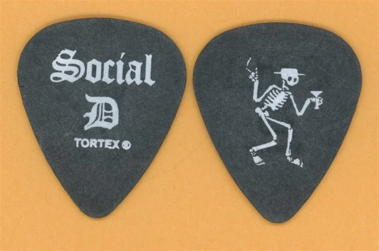 Social Distortion Mike Ness Vintage Guitar Pick - 2005 Tour