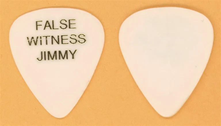 False Witness Jimmy Vintage Tour Guitar Pick