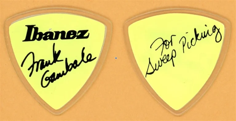 Frank Gambale Vintage Tour Guitar Pick
