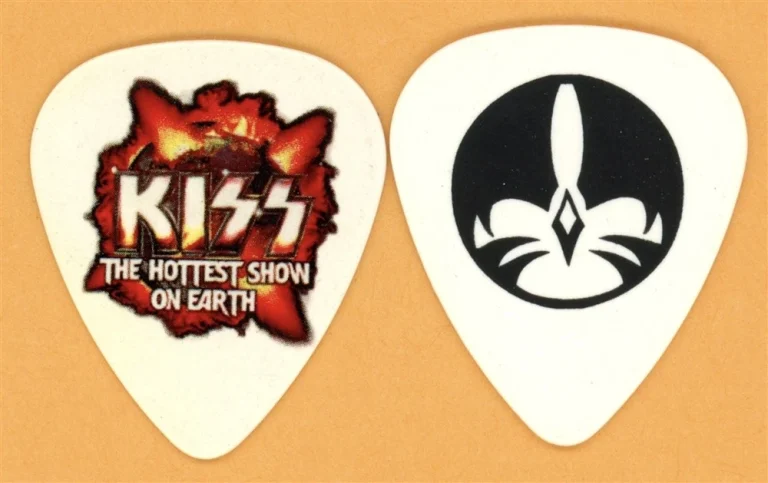 KISS Eric Singer Vintage Guitar Pick - 2010 Hottest Show On Earth Tour