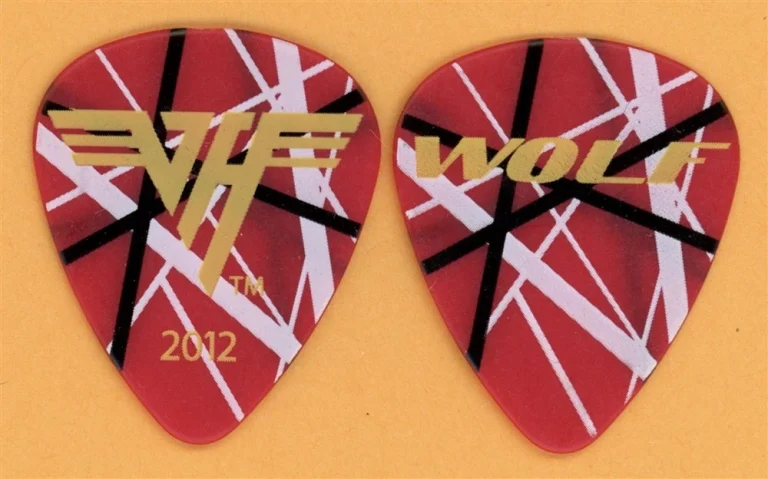 Van Halen EVH Wolfgang Vintage Guitar Pick - 2012 A Different Kind of Truth Tour