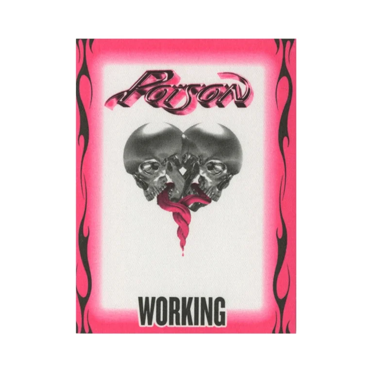 Poison 2008 Live, Raw & Uncut Concert Tour Working Backstage Pass