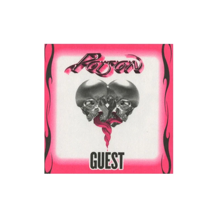 Poison 2008 Live, Raw & Uncut Concert Tour Guest Backstage Pass