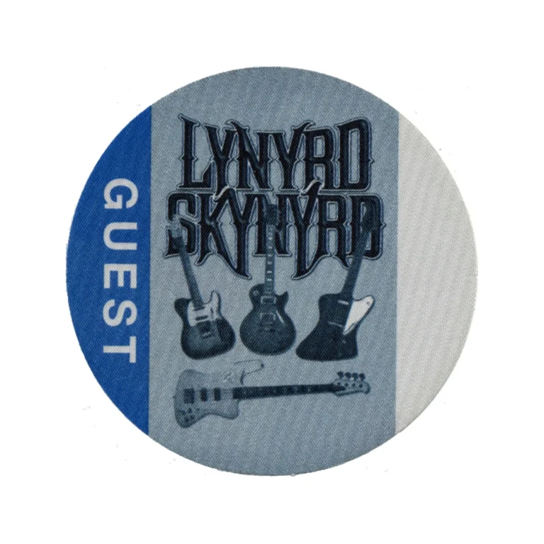 Lynyrd Skynyrd 1998 Twenty Concert Tour Guest Backstage Pass