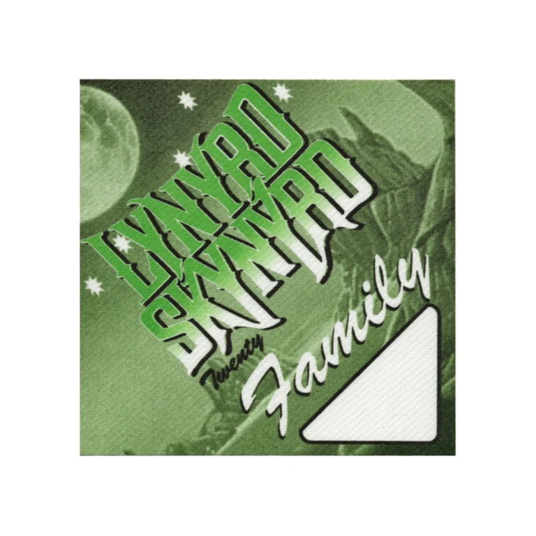Lynyrd Skynyrd 1997 Twenty Concert Tour Family Backstage Pass